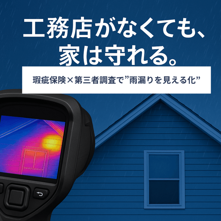 瑕疵保険の調査イメージ画像